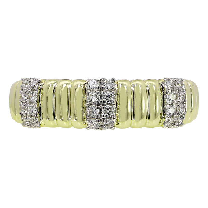 Diamond Fashion Ring in 10k Yellow Gold image number null